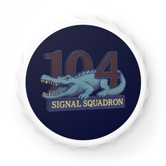 104 SIG SQN Crocodile Patch Bottle Opener – Honoring the Legacy