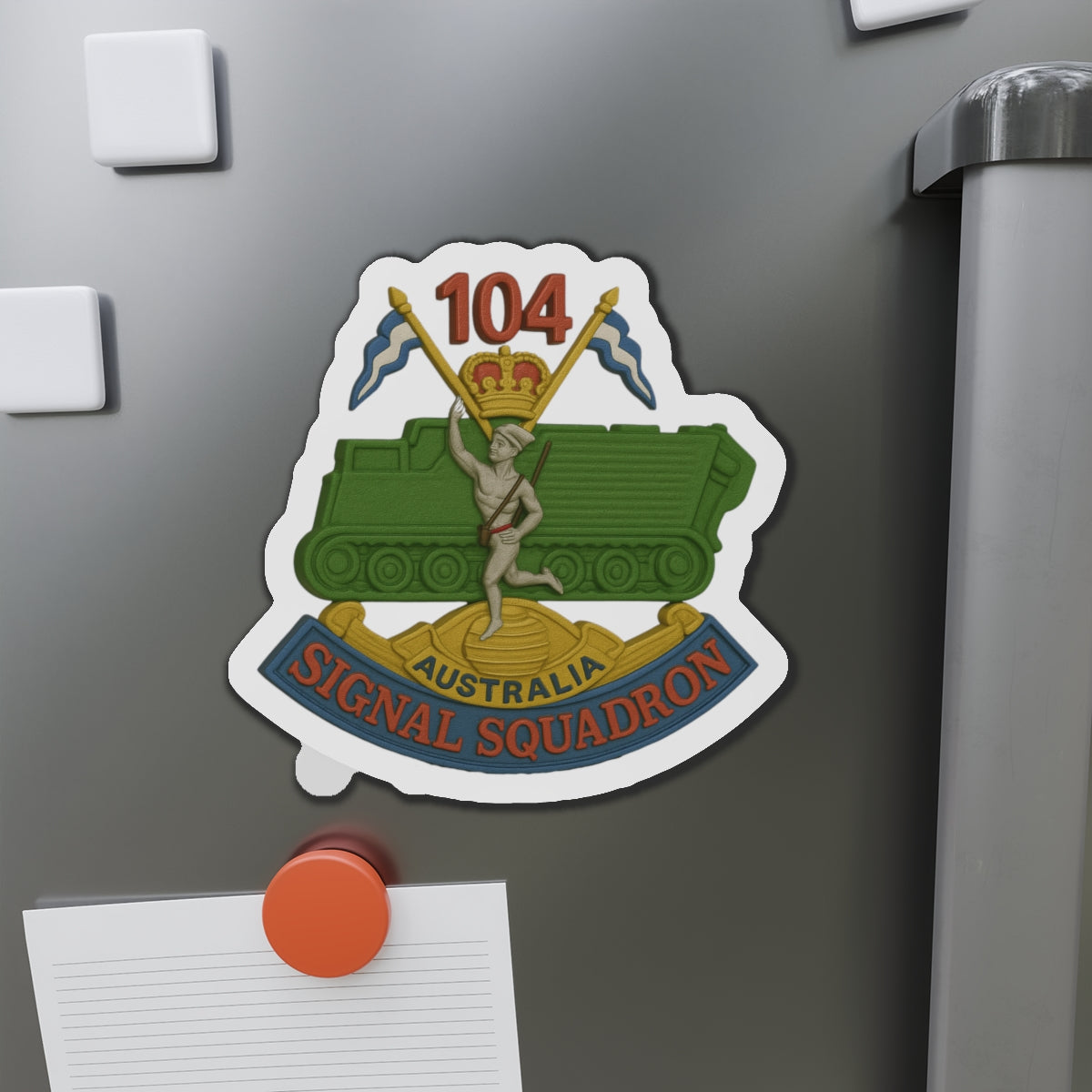 104 Signal Squadron Vietnam Era Patch Magnet – RASIGS Signature Range