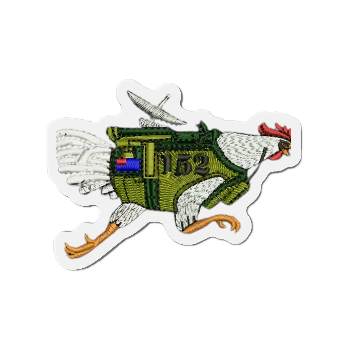 152 Signal Squadron Battle Chook Patch Magnet – RASIGS Patch Signature Range