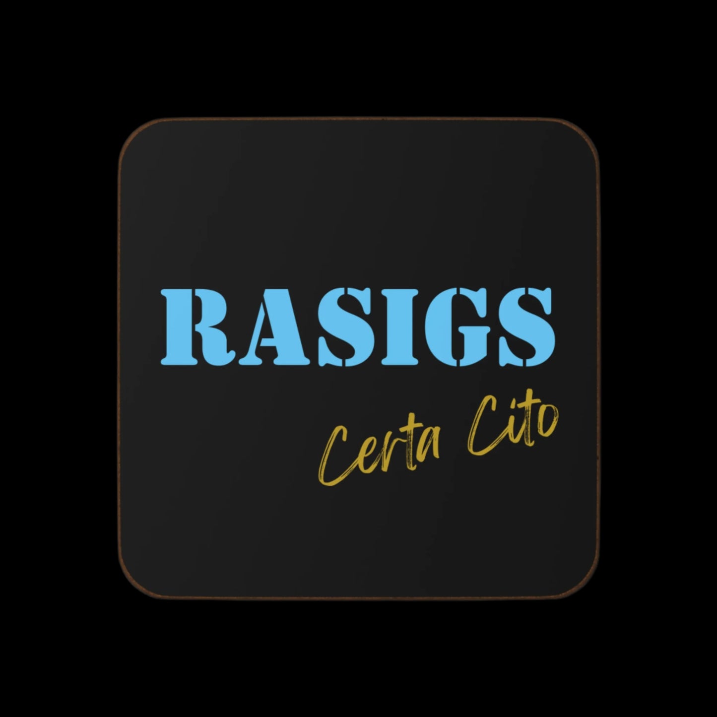 RASIG's Coaster – Bold, Bright, and Full of Pride!