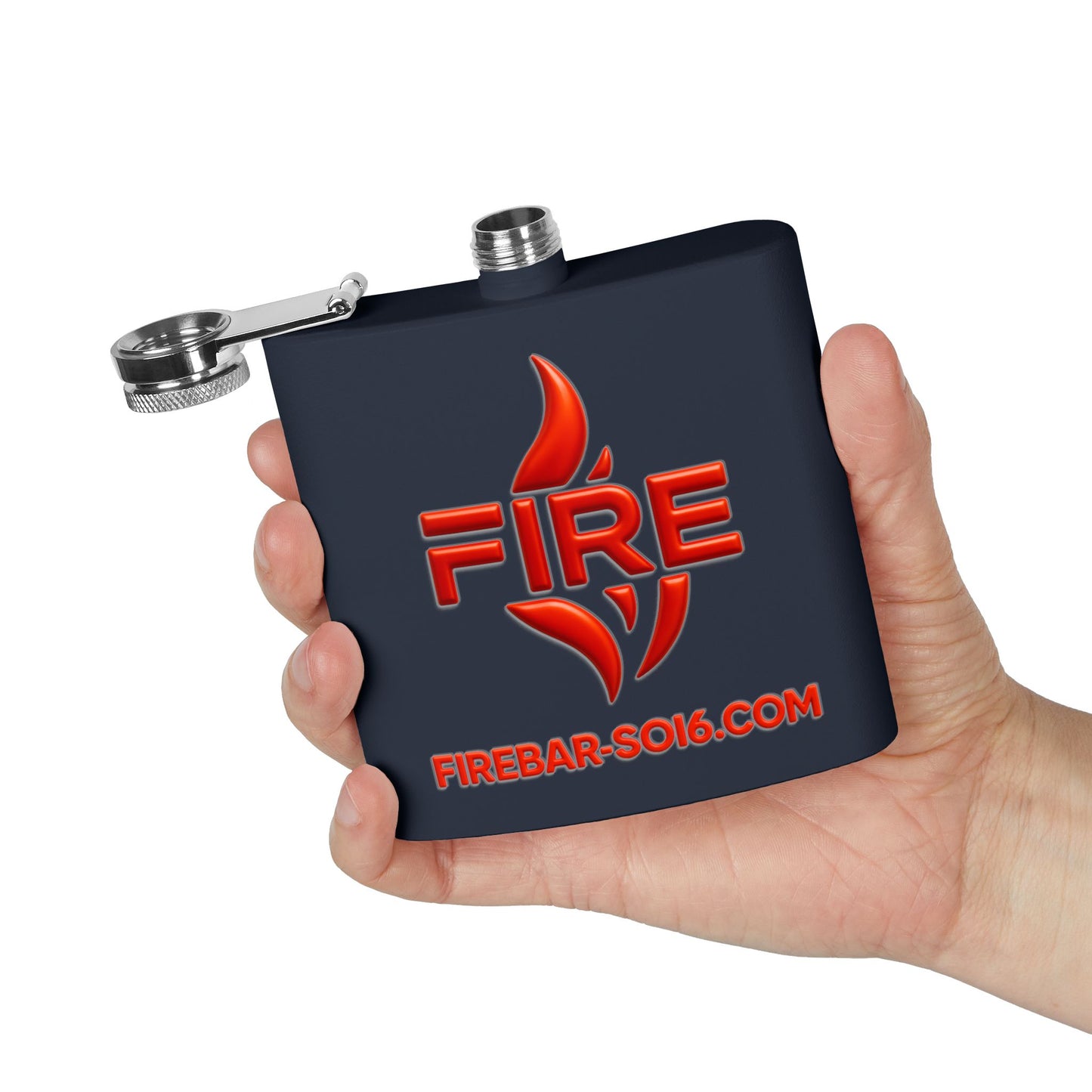 FireBar Stainless Steel Flask – 6oz