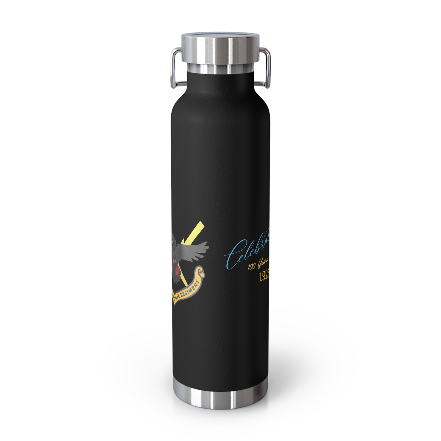1st Combat Signal Regiment (1CSR) 100 Years of Service Insulated Water Bottle