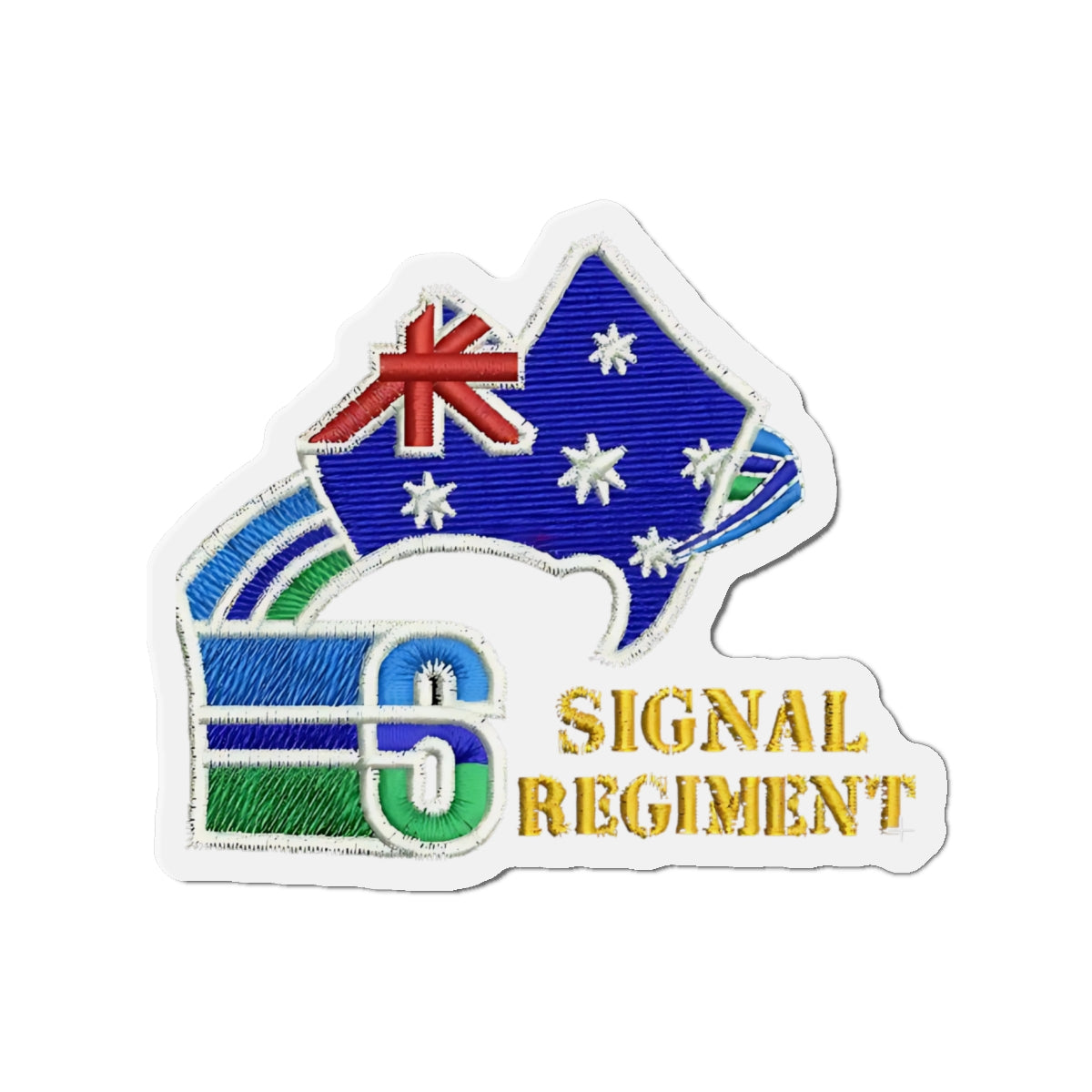 6th Signal Regiment Patch Magnet – RASIGS Signature Range