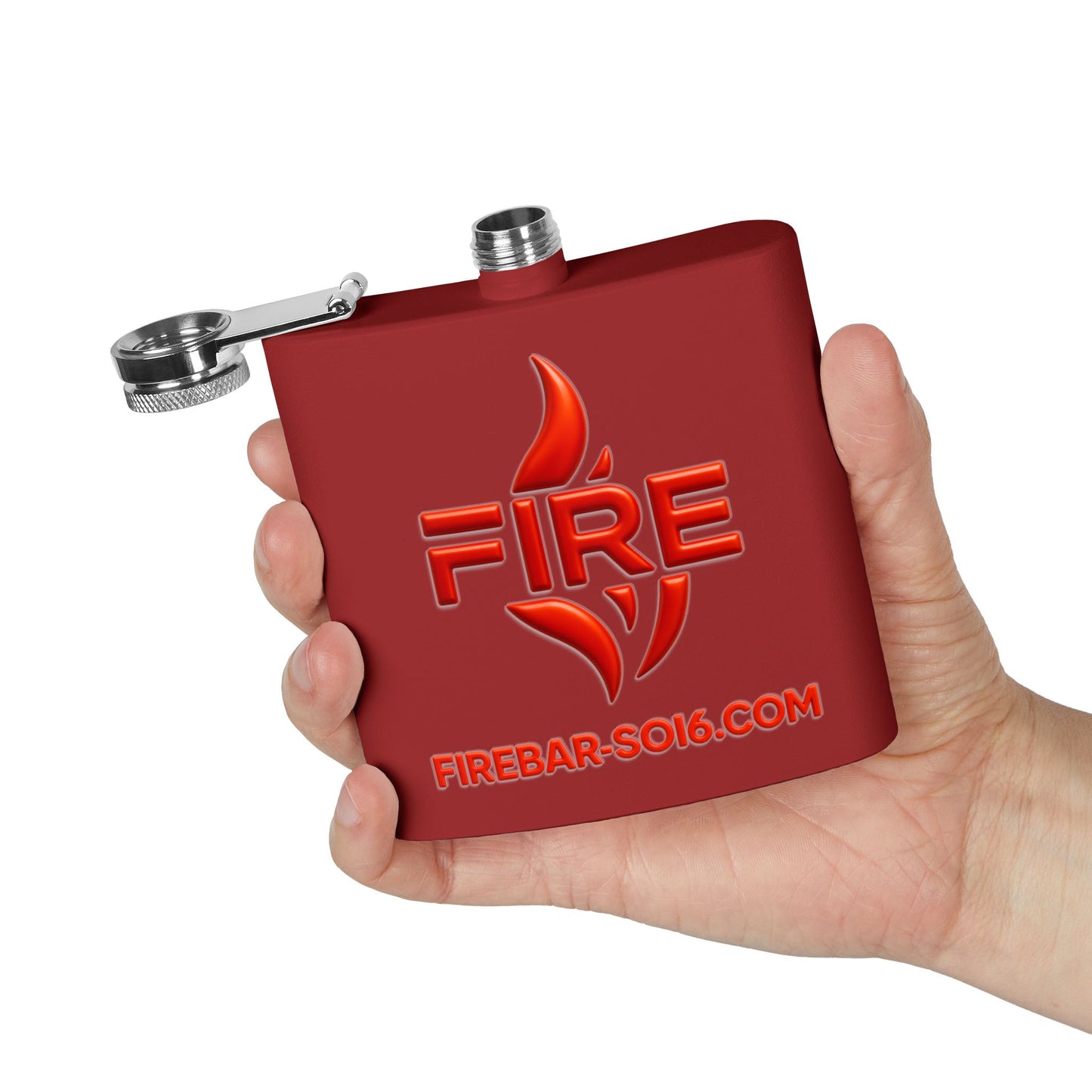 FireBar Stainless Steel Flask – 6oz