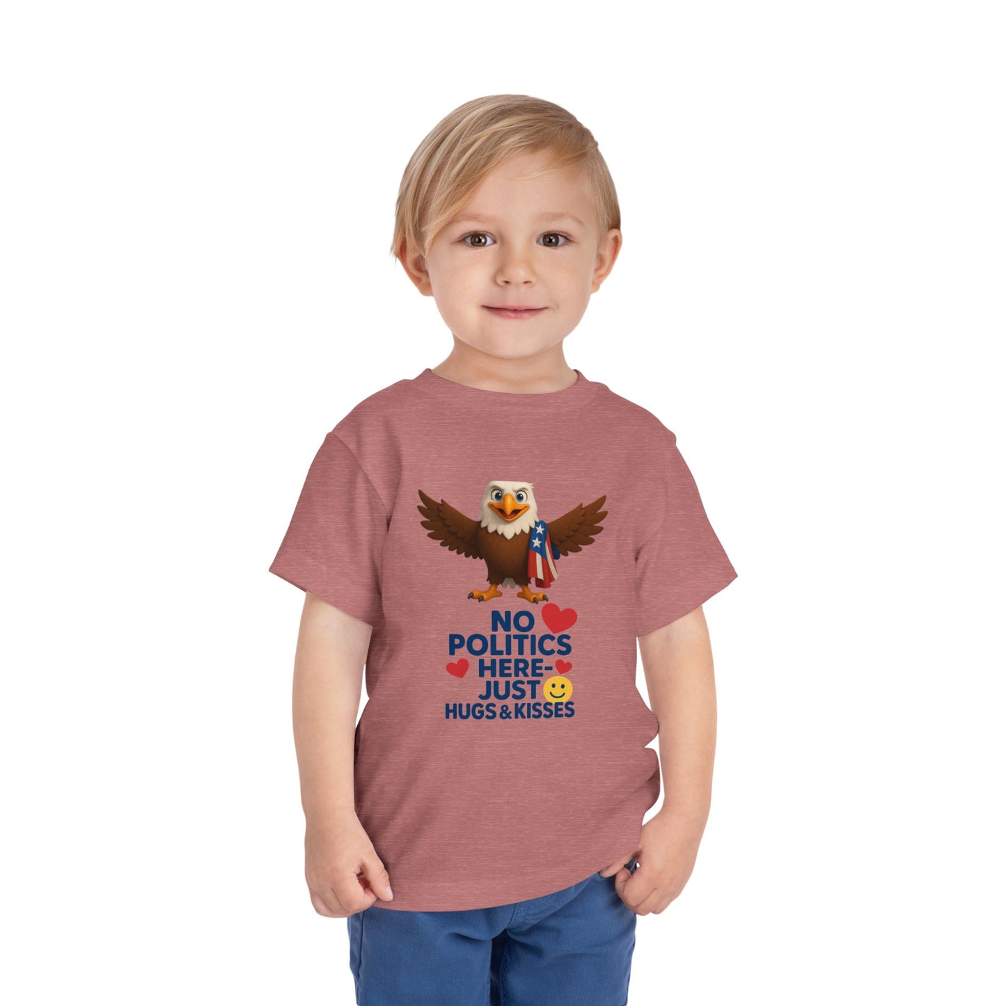 Toddler Short Sleeve Tee with Political Humor | Cute Eagle Design for Kids | Unisex Everyday Wear | Perfect Gift for Holidays and [...]