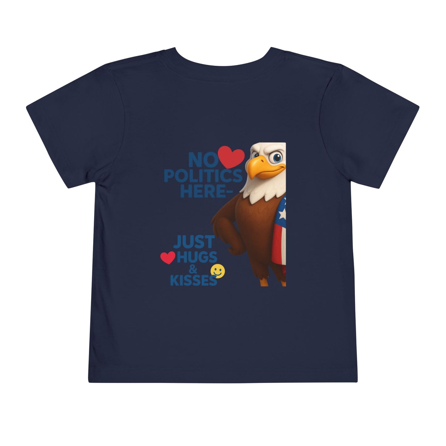 Toddler Short Sleeve Tee with Political Humor | Cute Eagle Design for Kids | Unisex Everyday Wear | Perfect Gift for Holidays and [...]