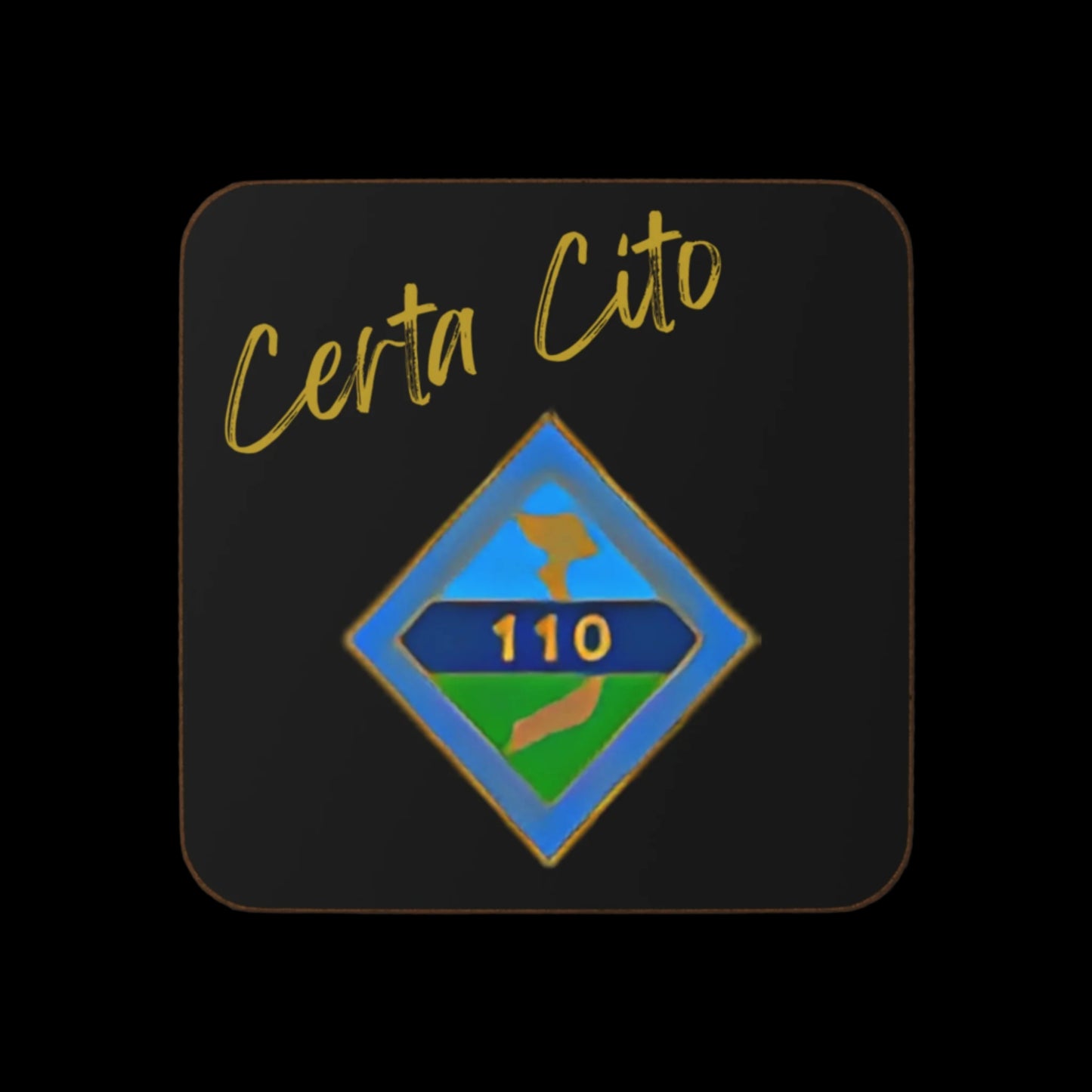 110 Sig Sqn Signature Coaster