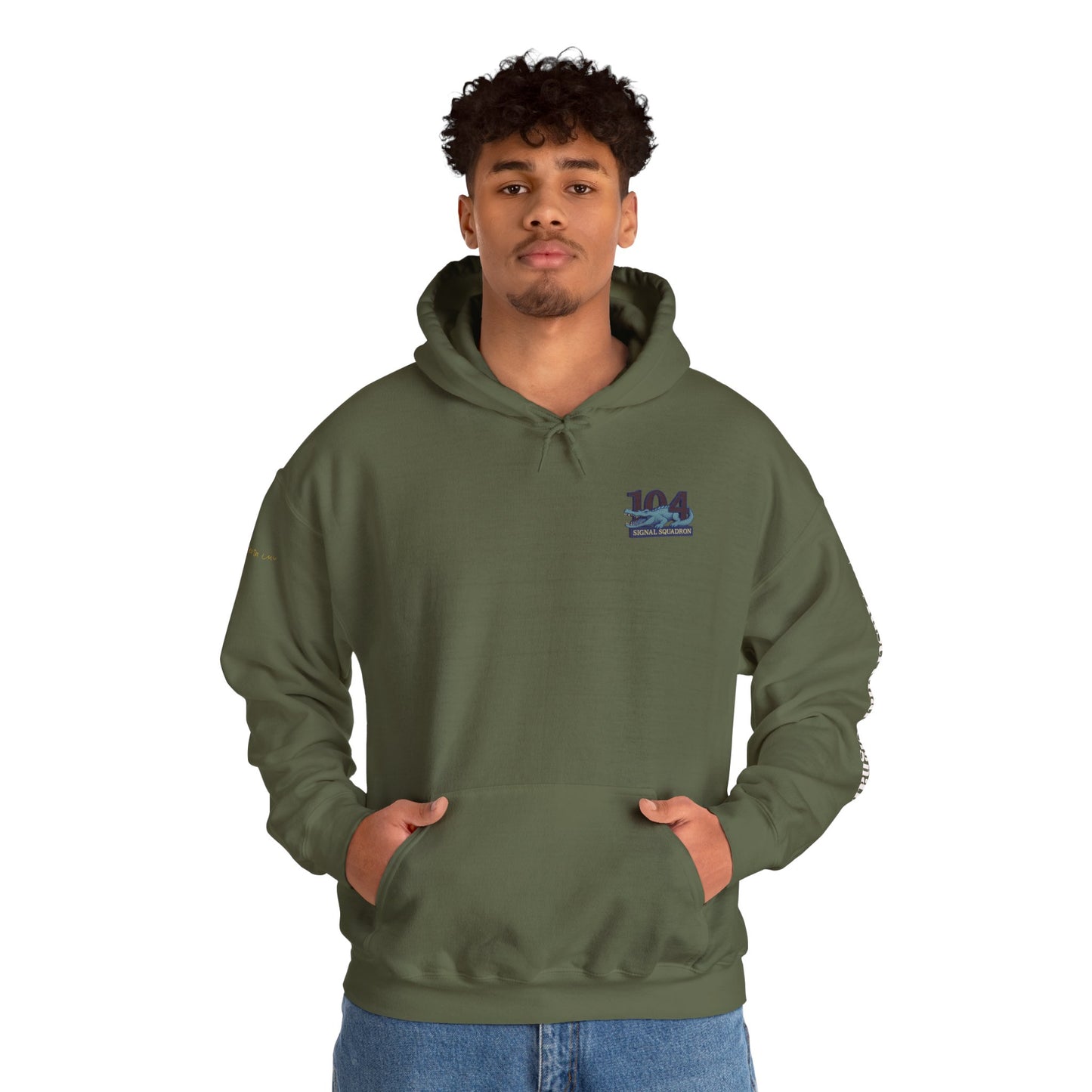 104 SIG SQN Crocodile 90’s Era 100-Year Anniversary Hoodie