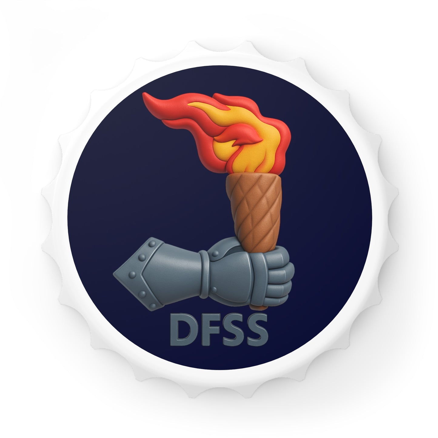 DFSS School of Signals Military Bottle Opener
