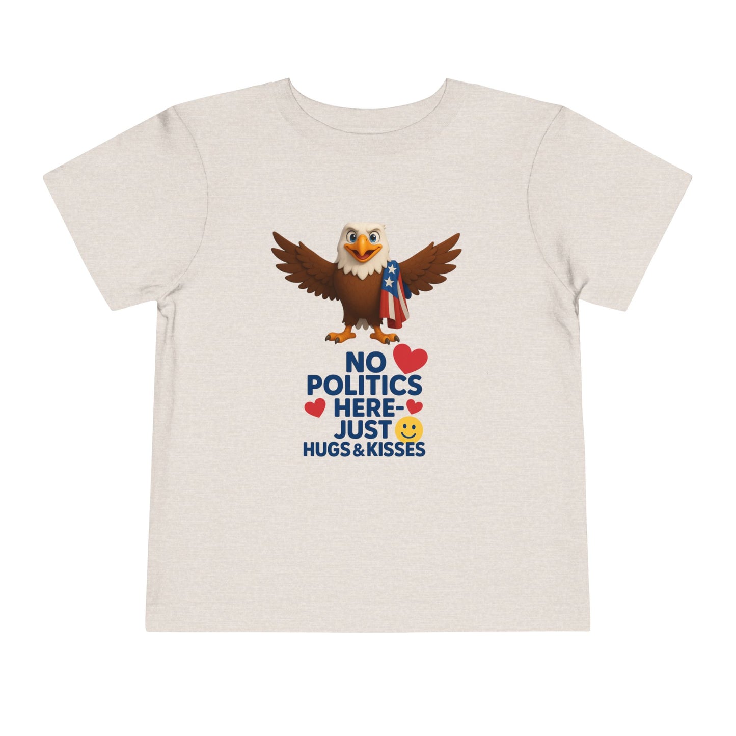 Toddler Short Sleeve Tee with Political Humor | Cute Eagle Design for Kids | Unisex Everyday Wear | Perfect Gift for Holidays and [...]