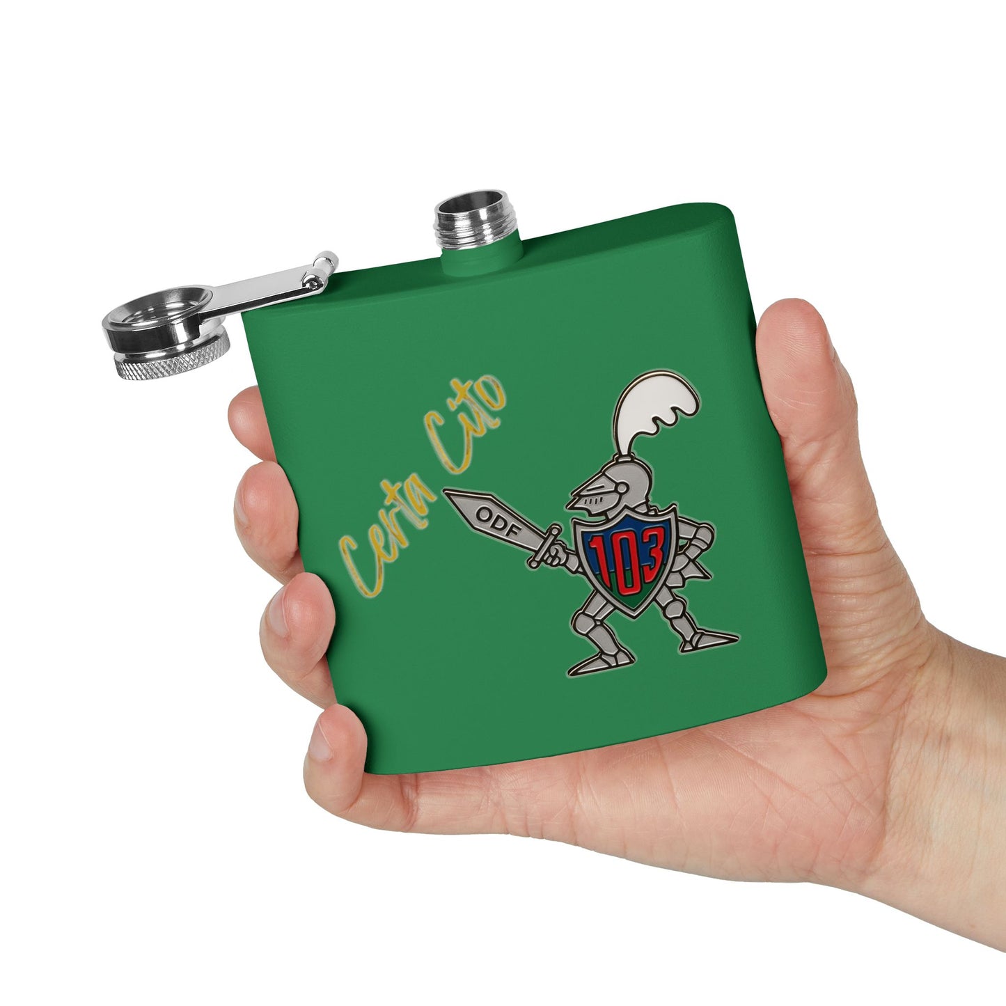 103 SIG SQN Flask – Honoring Signals Excellence