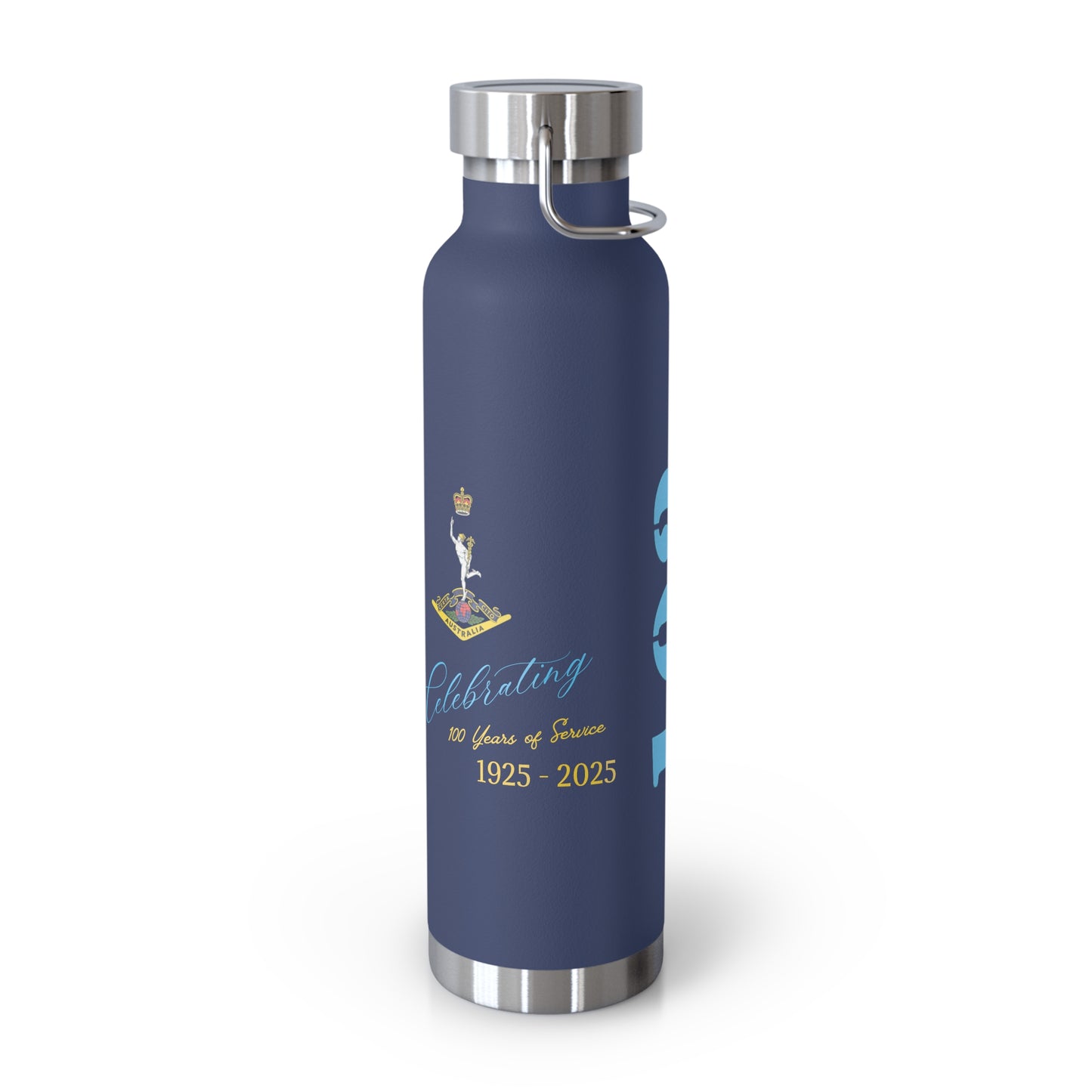103 Signal Squadron 100 Years of Service Insulated Water Bottle