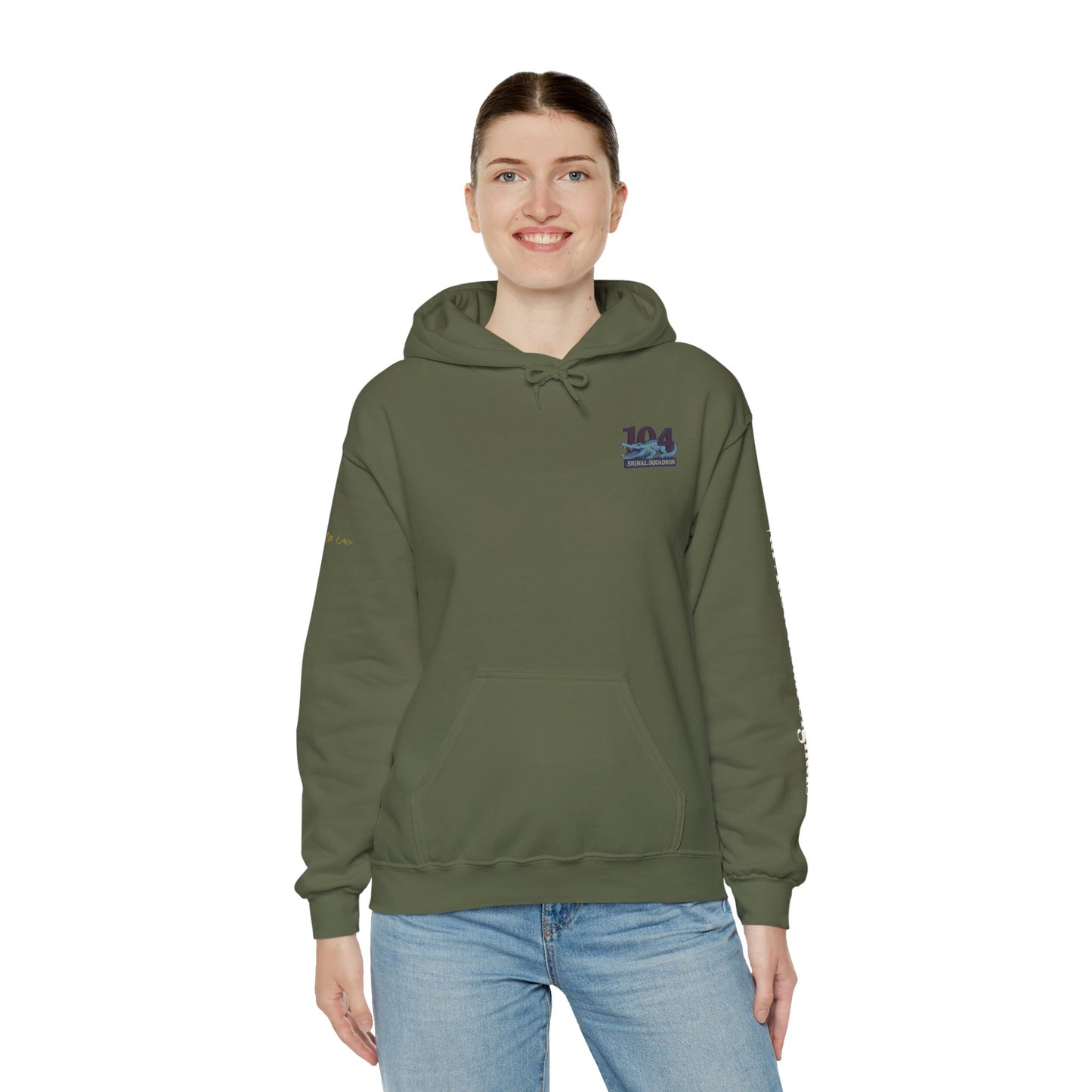 104 SIG SQN Crocodile 90’s Era 100-Year Anniversary Hoodie