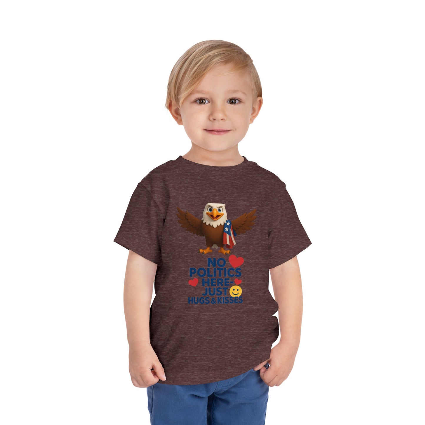 Toddler Short Sleeve Tee with Political Humor | Cute Eagle Design for Kids | Unisex Everyday Wear | Perfect Gift for Holidays and [...]
