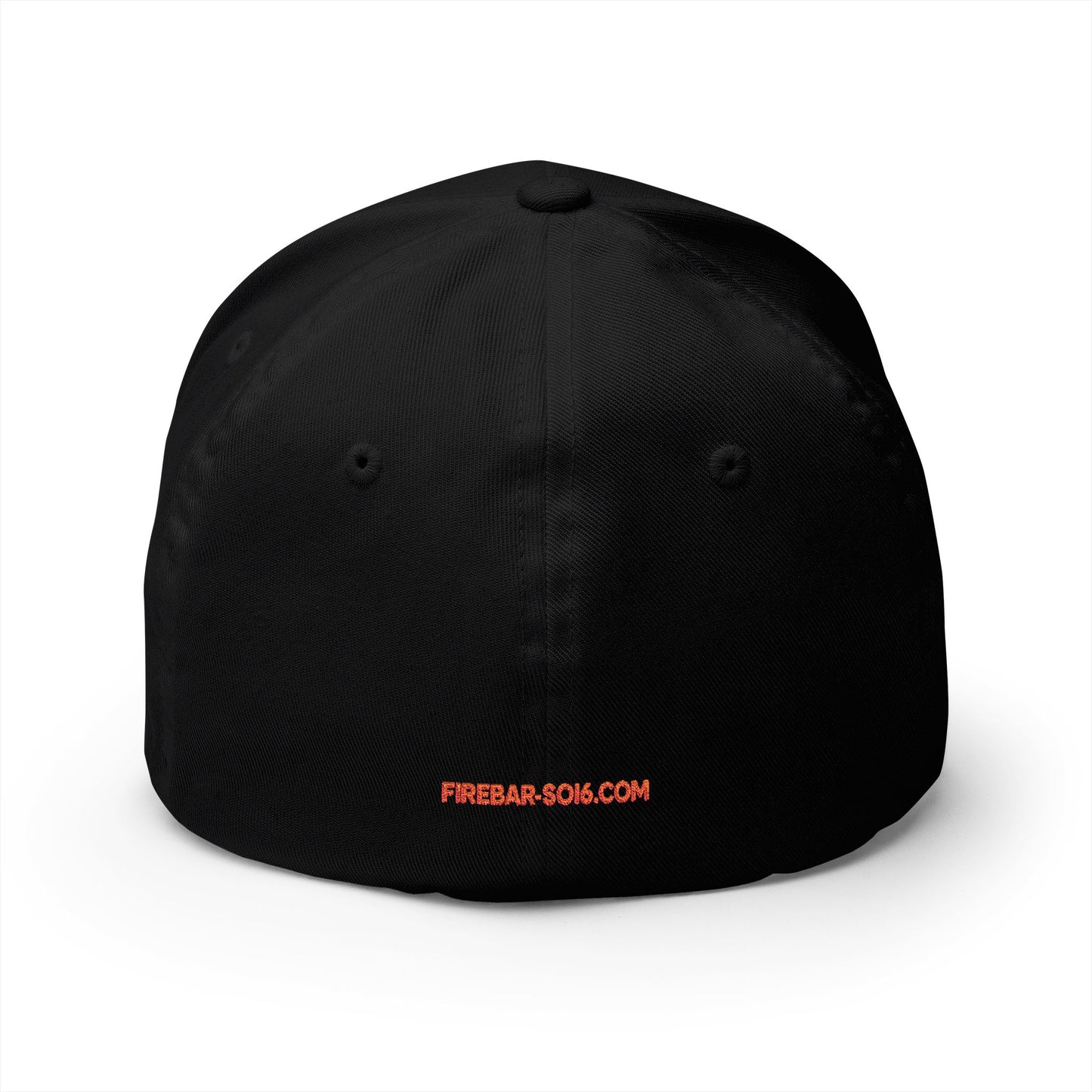 Fire Embroidered Closed-Back Cap | Trendy Hat for Warm Days, Outdoor Adventures, Gifts for Him/Her, Summer Style