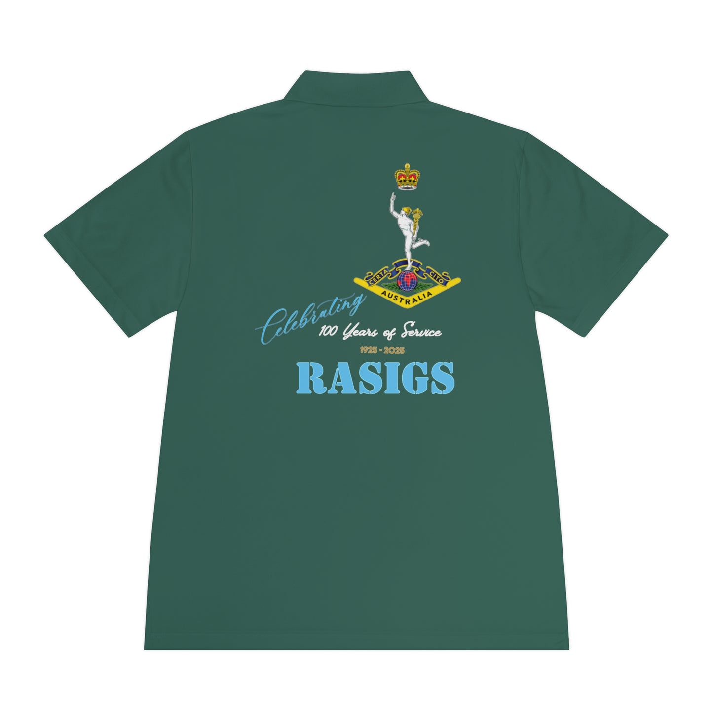 1 Signal Regiment 100-Year Anniversary Edition - Men’s Sport Polo Shirt