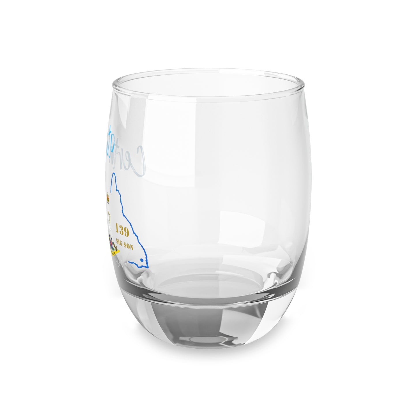 139 Sig Sqn Whiskey Glass