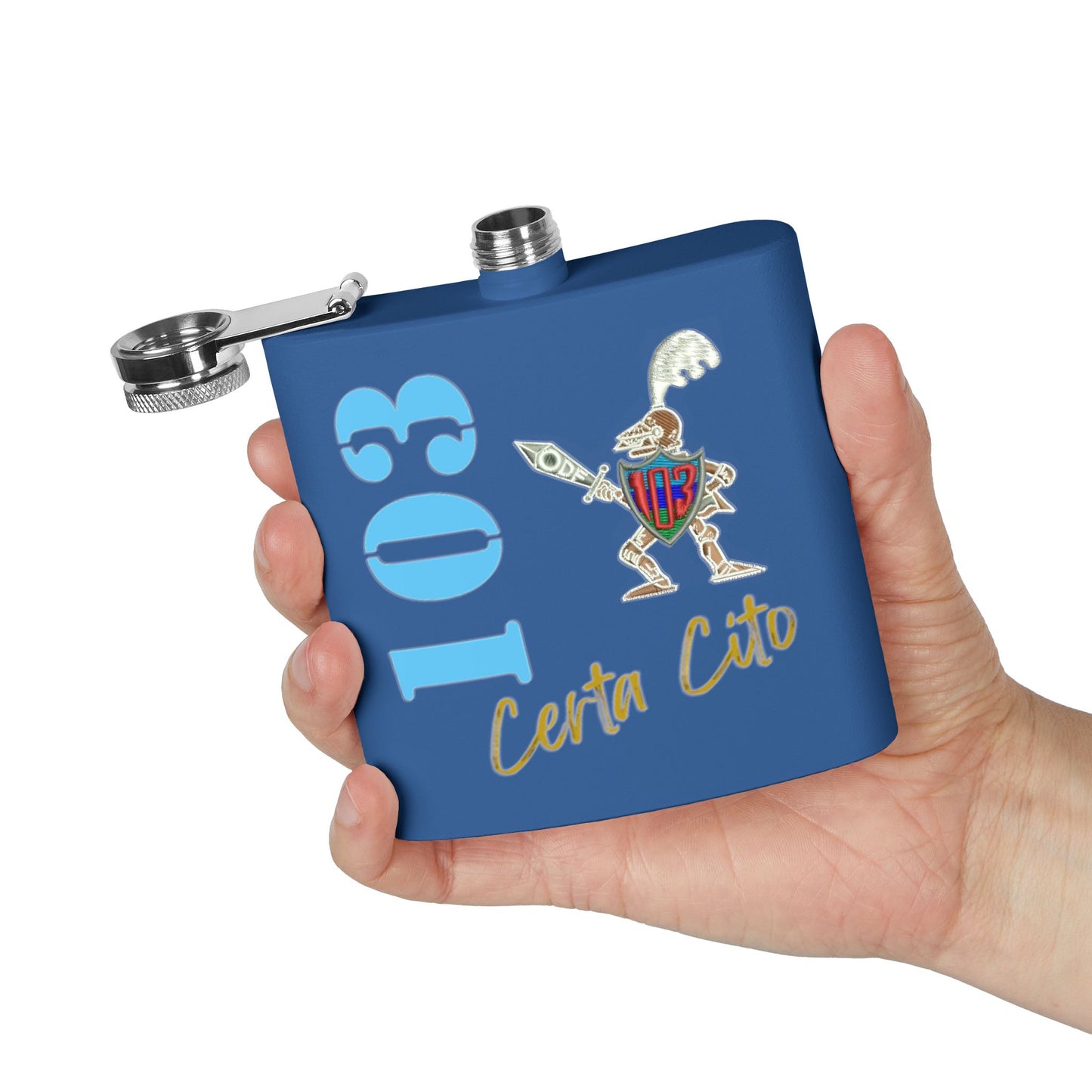 103 Signal Squadron (103 Sig Sqn) Flask – Honoring Signals Excellence