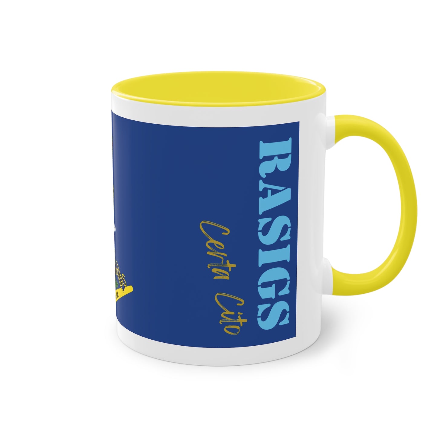 RASIGS Two-Tone Coffee Mug – Signals Pride in Every Sip