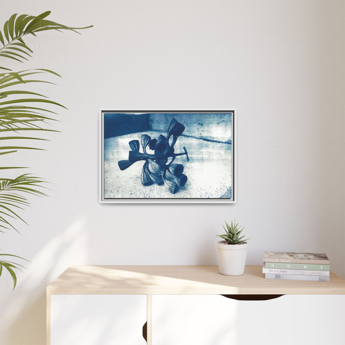 🌿 Gum Nut Form – Cyanotype Botanical Art by Wendy Seymour