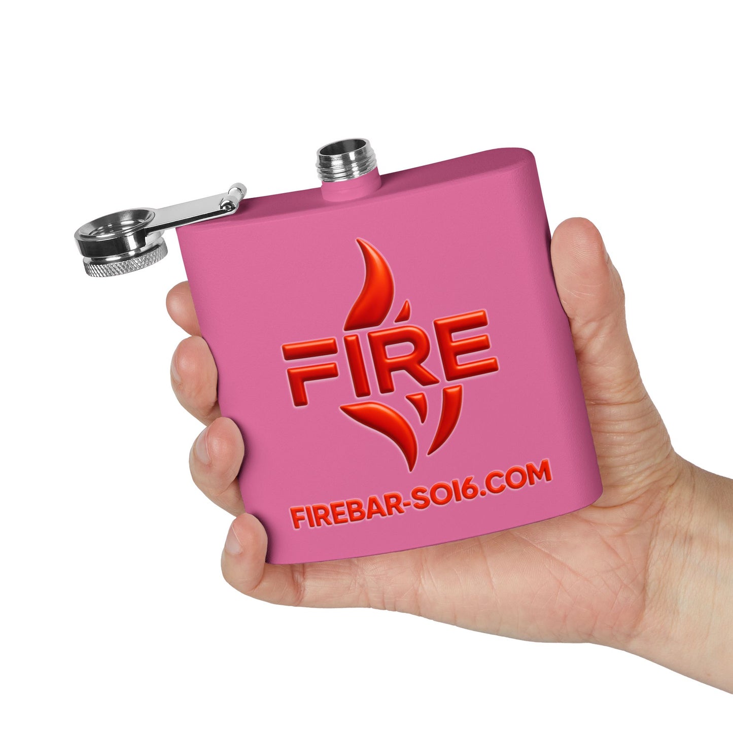 FireBar Stainless Steel Flask – 6oz