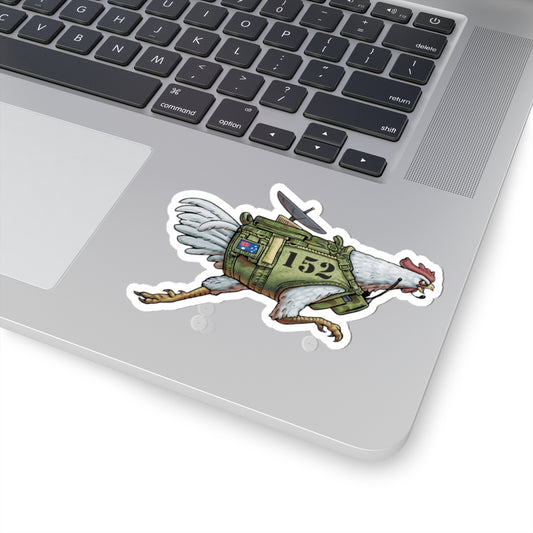 152 SIG SQN Battle Chook Emblem Sticker