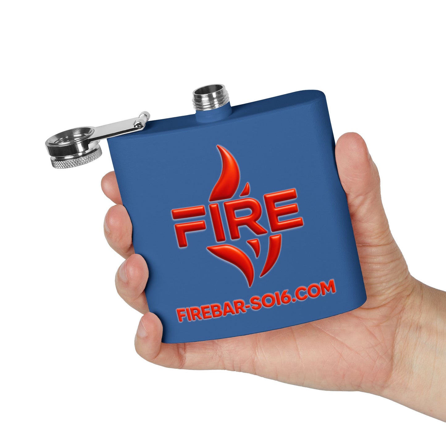 FireBar Stainless Steel Flask – 6oz