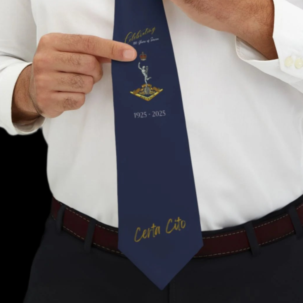 RASIGS 100-Year Anniversary Dress Tie – A Century of Excellence