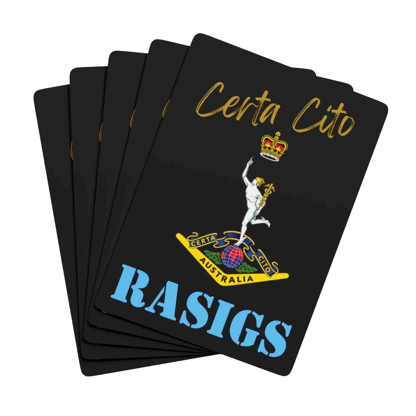 Certa Cito – RASIGS Poker Playing Cards