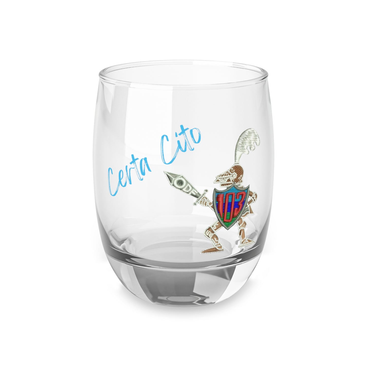 103 Signal Squadron (103 Sig Sqn) Whiskey Glass
