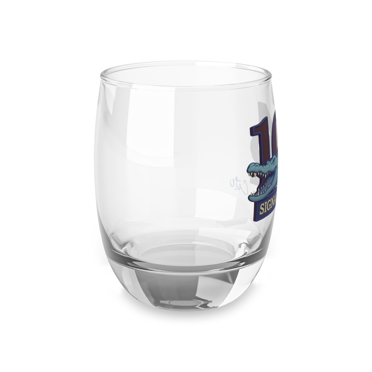 Certa Cito – 104 Sig Sqn Crocodile 90's Patch Whiskey Glass