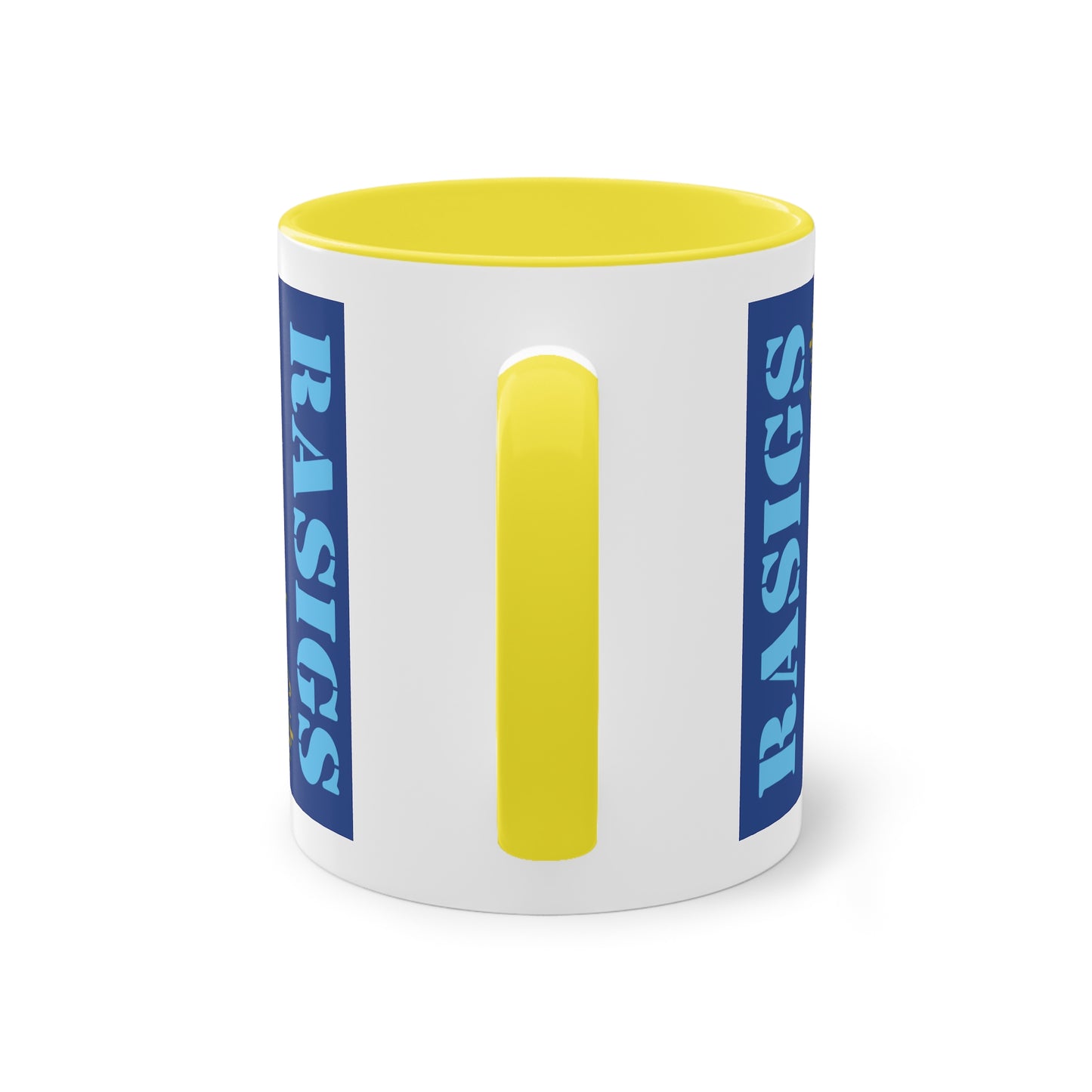 RASIGS Two-Tone Coffee Mug – Signals Pride in Every Sip