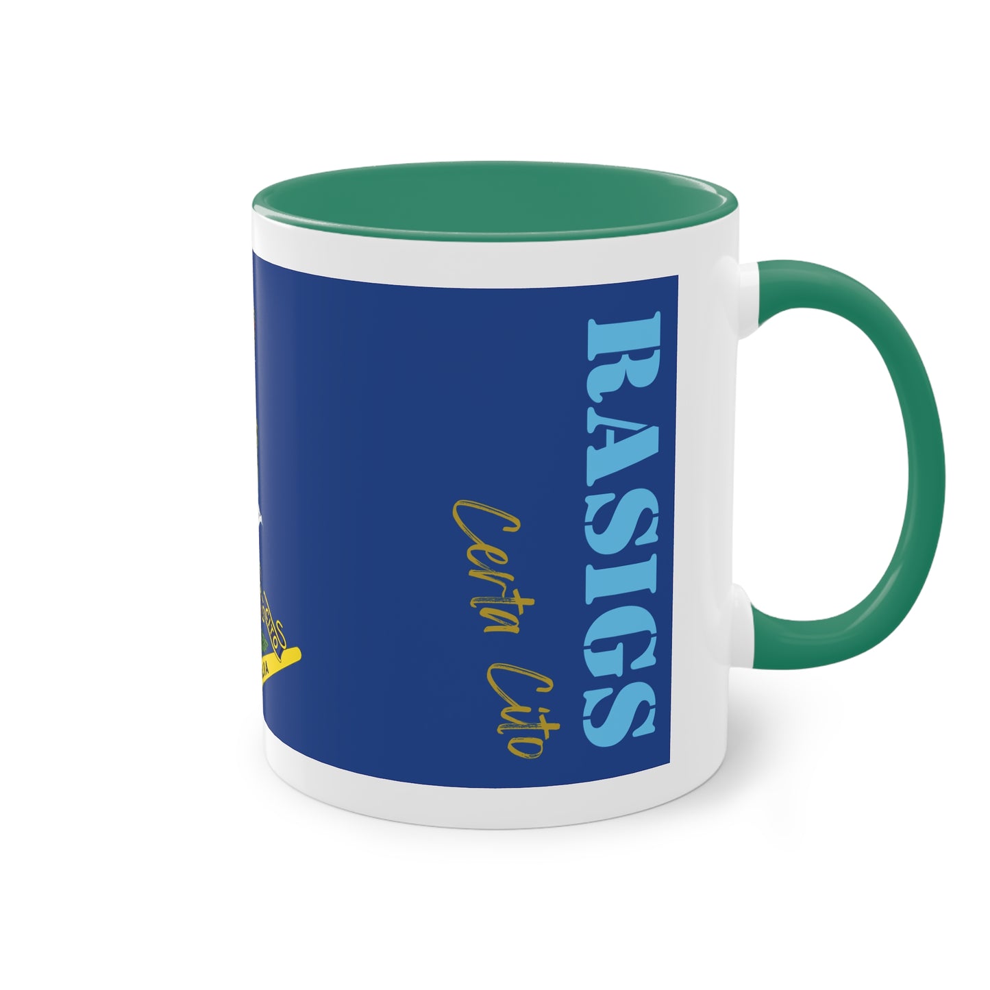 RASIGS Two-Tone Coffee Mug – Signals Pride in Every Sip