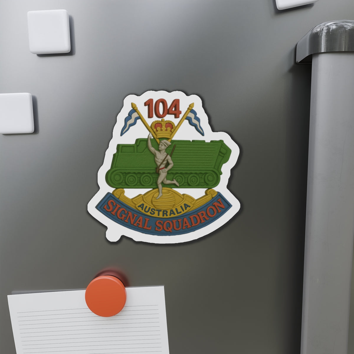 104 Signal Squadron Vietnam Era Patch Magnet – RASIGS Signature Range