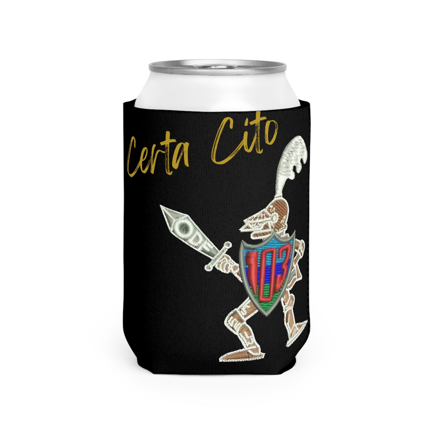 103 Signal Squadron (103 Sig Sqn) Stubby Cooler - Certa Cito
