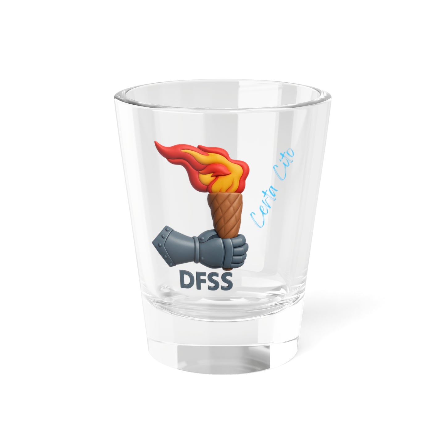 Certa Cito – Defence Force School of Signals (DFSS) Shot Glass