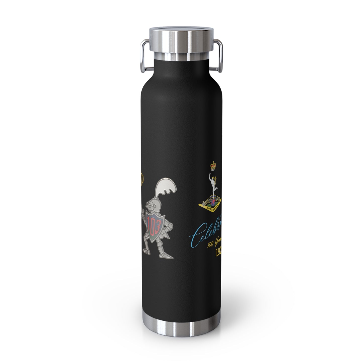 103 Signal Squadron 100 Years of Service Insulated Water Bottle