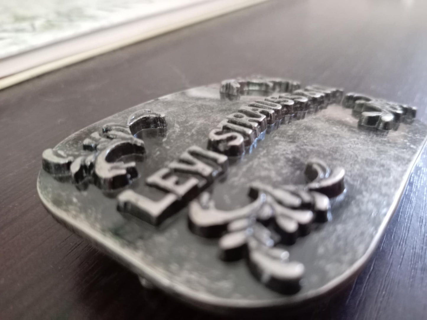 Levi Strauss & Co. Belt Buckle – Vintage Style, Cast Metal