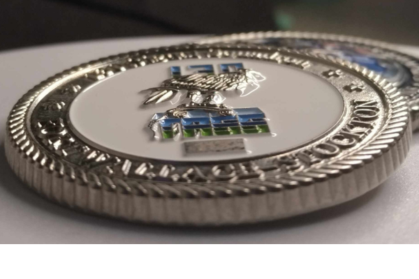 130 Signal Squadron Limited Edition Challenge Coin – A Tribute to Tactical Air Support