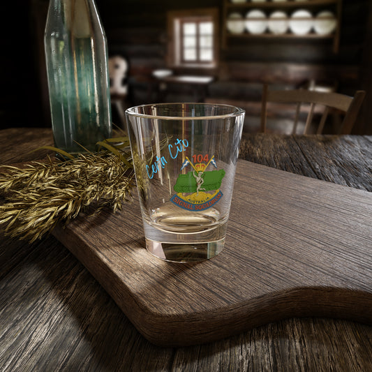 104 Sig Sqn Vietnam Patch Shot Glass