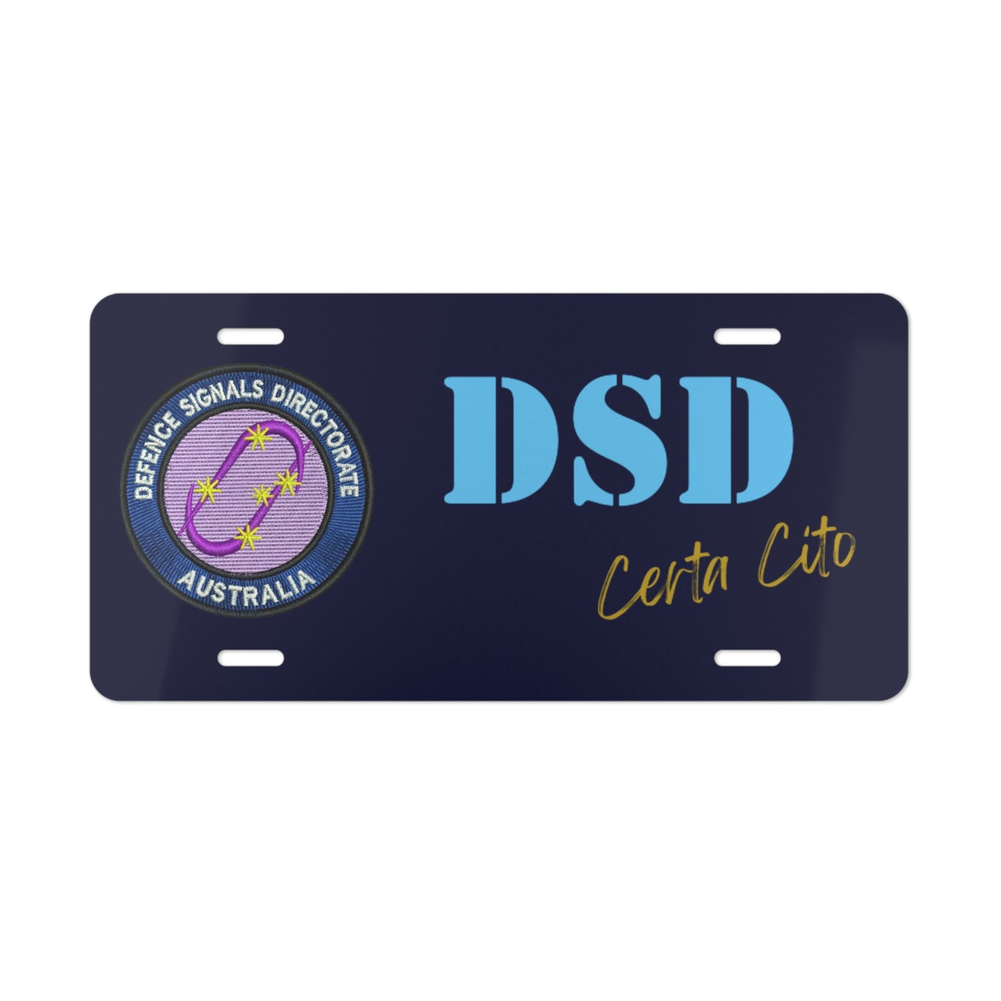DSD Number Plate – For Those Who Served in the Defence Signals Directorate