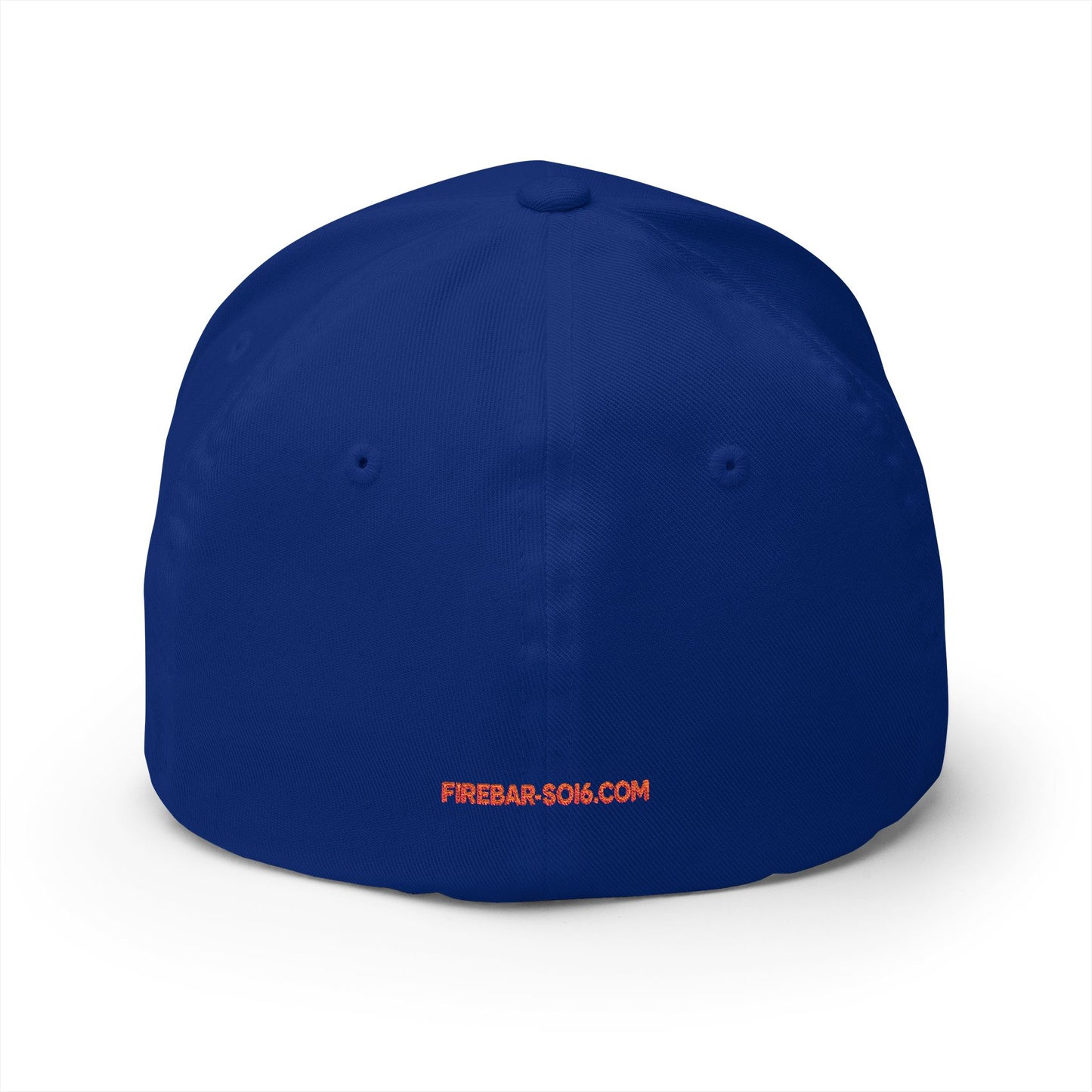 Fire Embroidered Closed-Back Cap | Trendy Hat for Warm Days, Outdoor Adventures, Gifts for Him/Her, Summer Style