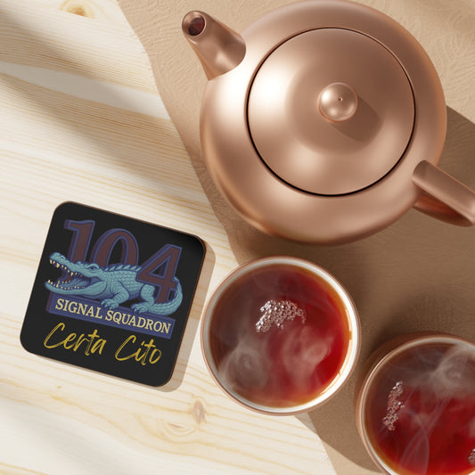 Certa Cito 104 Sig Sqn Crocodile Patch Coaster