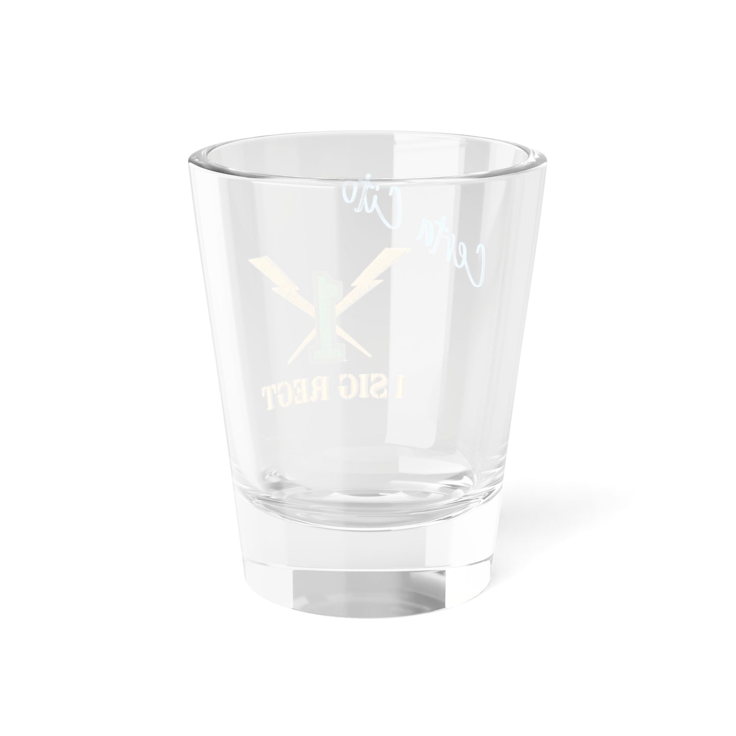 1st Signal Regiment Shot Glass