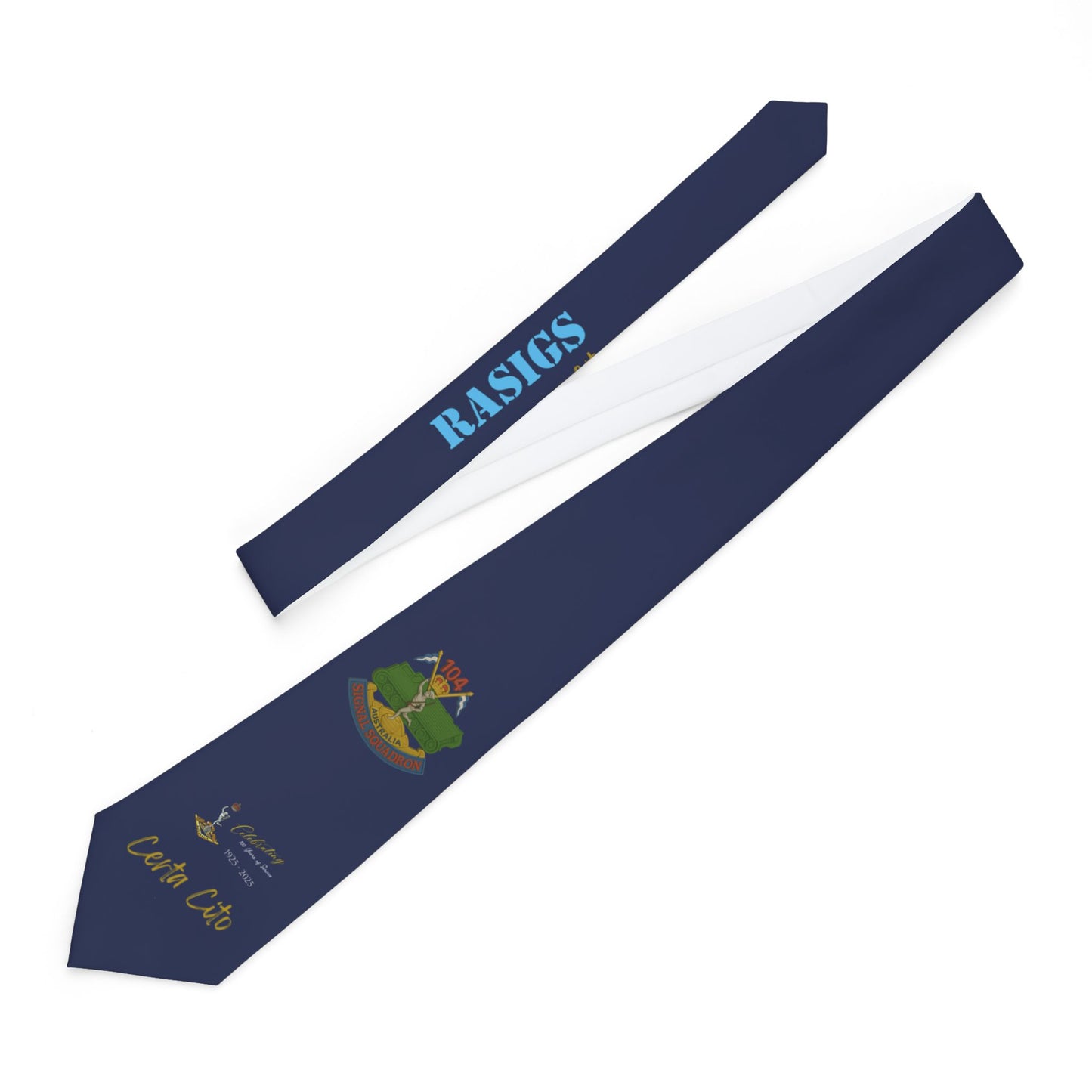 104 SIG Sqn Vietnam Era Patch Dress Tie
