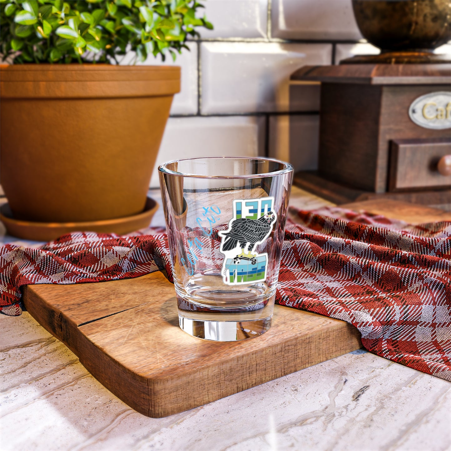 130 Sig Sqn Shot Glass
