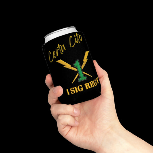 1st Signal Regiment Stubby Cooler