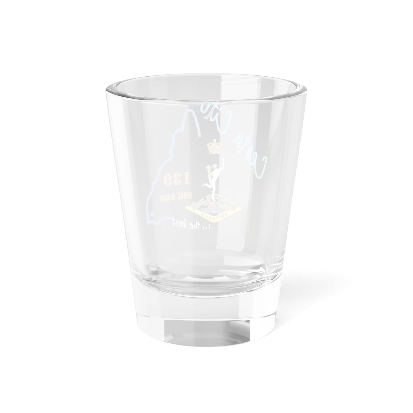 139 Sig Sqn Shot Glass
