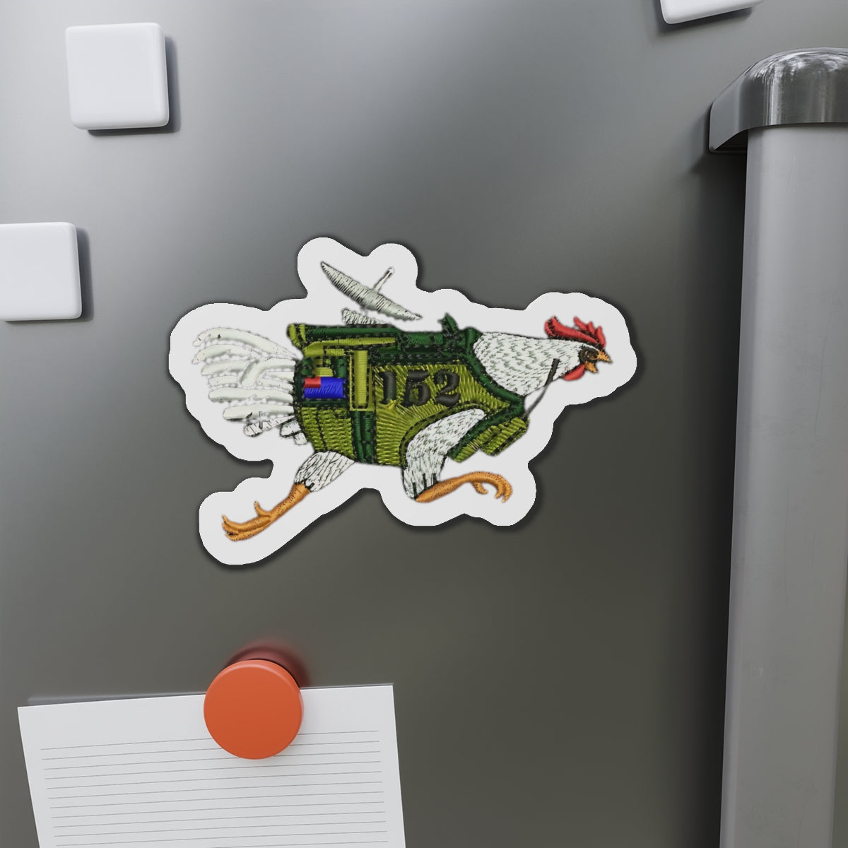 152 Signal Squadron Battle Chook Patch Magnet – RASIGS Patch Signature Range