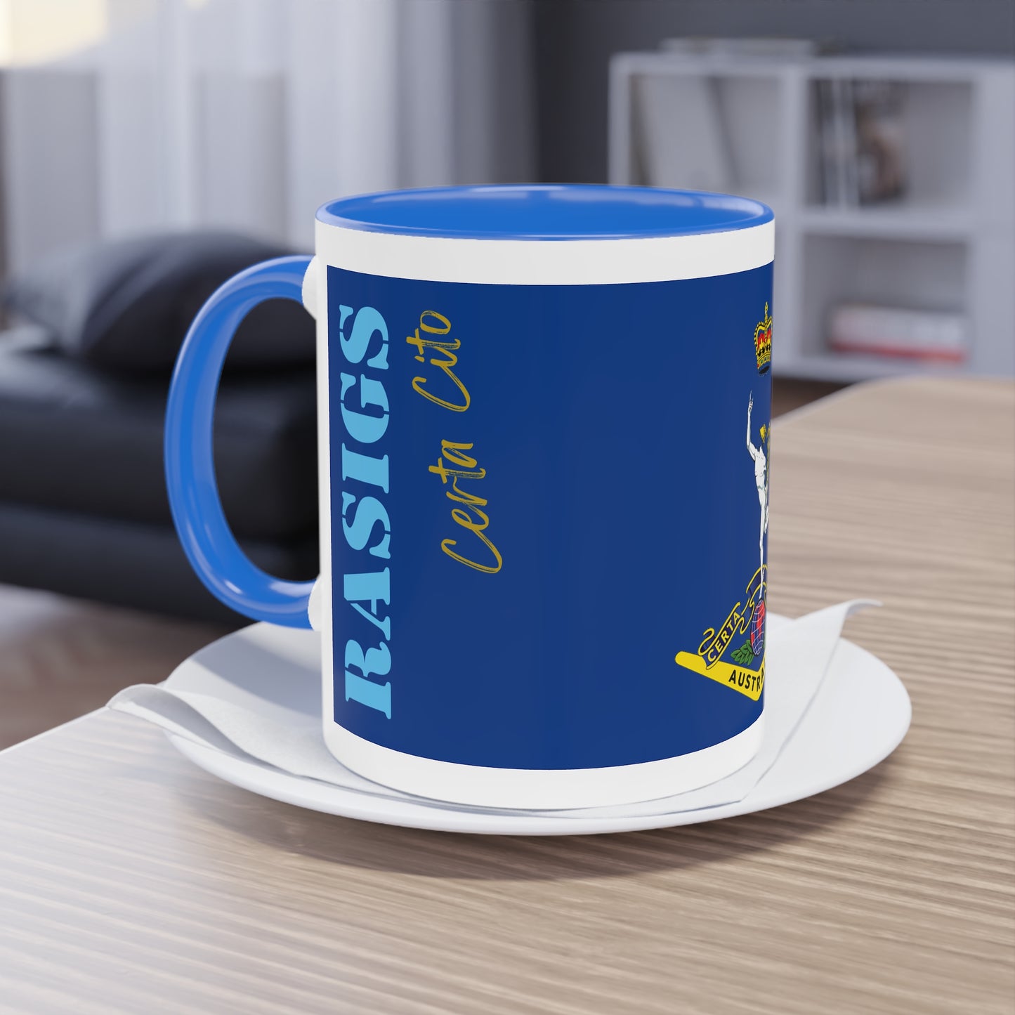 RASIGS Two-Tone Coffee Mug – Signals Pride in Every Sip
